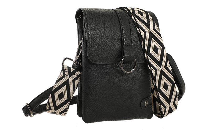 Black Telefoon- En Schoudertasje Hartford