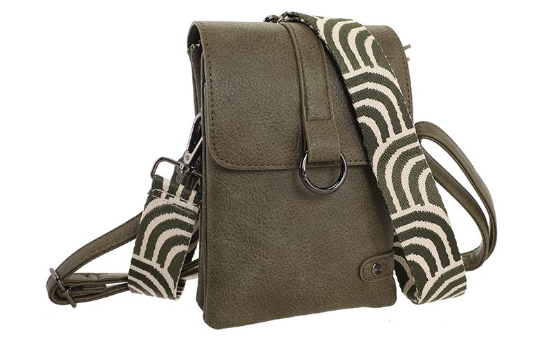 Dark Green Telefoon- En Schoudertasje Hartford