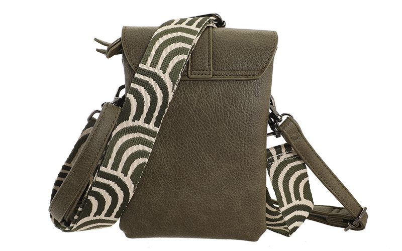 Dark Green Telefoon- En Schoudertasje Hartford