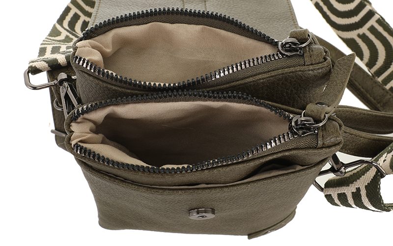 Dark Green Telefoon- En Schoudertasje Hartford