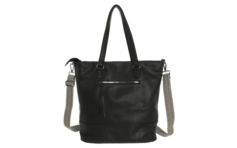 Black Schoudertas / Shopper Clever