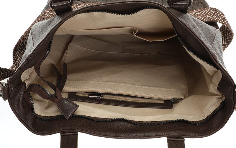 Browny Schoudertas / Shopper Clever