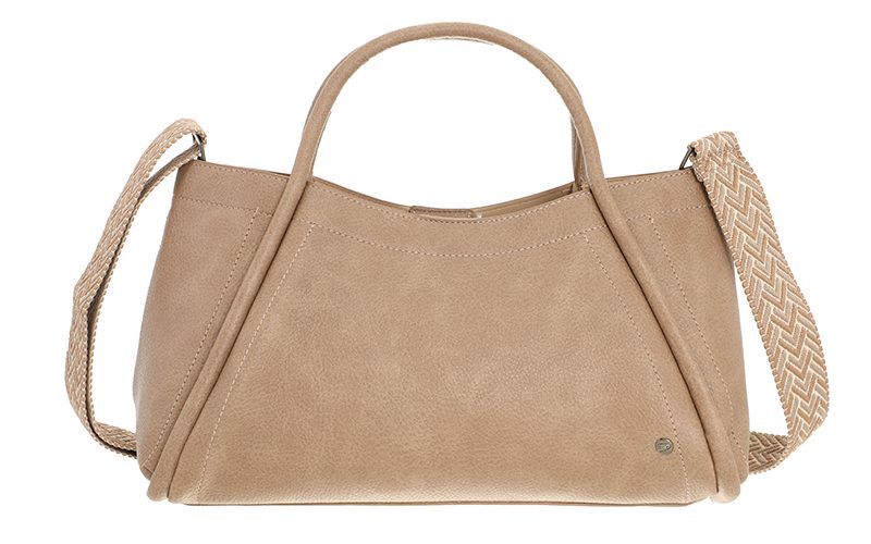 Taupe Schoudertas Tivoli