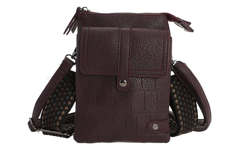 Bordeaux Telefoon- En Schoudertasje Tyler