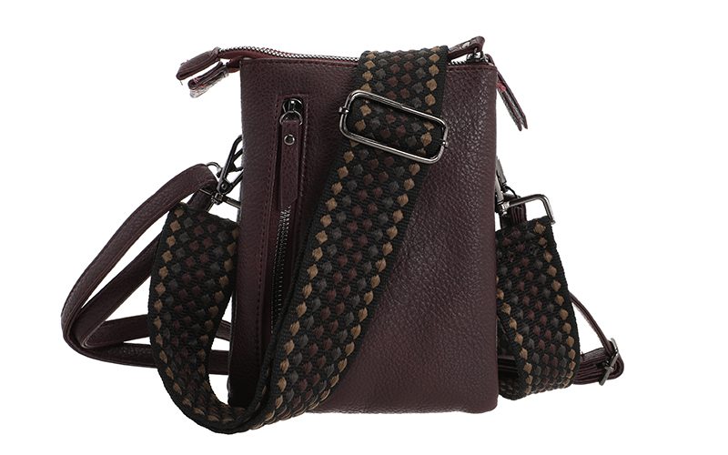 Bordeaux Telefoon- En Schoudertasje Tyler