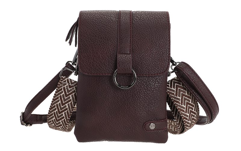 Bordeaux Telefoon- En Schoudertasje Hartford