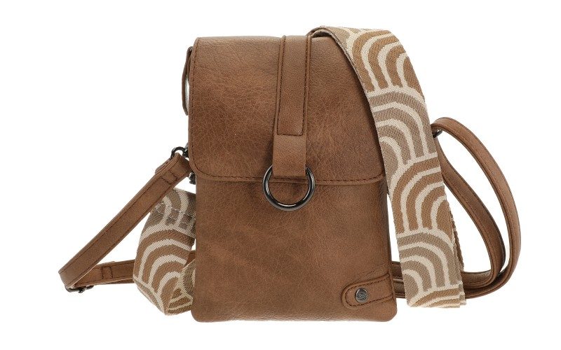Camel Telefoon- En Schoudertasje Hartford