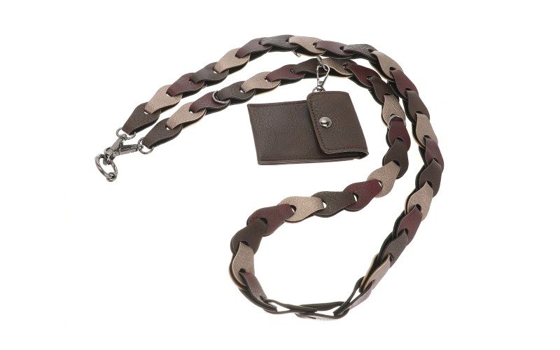 Burgundy Telefoonkoord Met Portemonneetje Jip